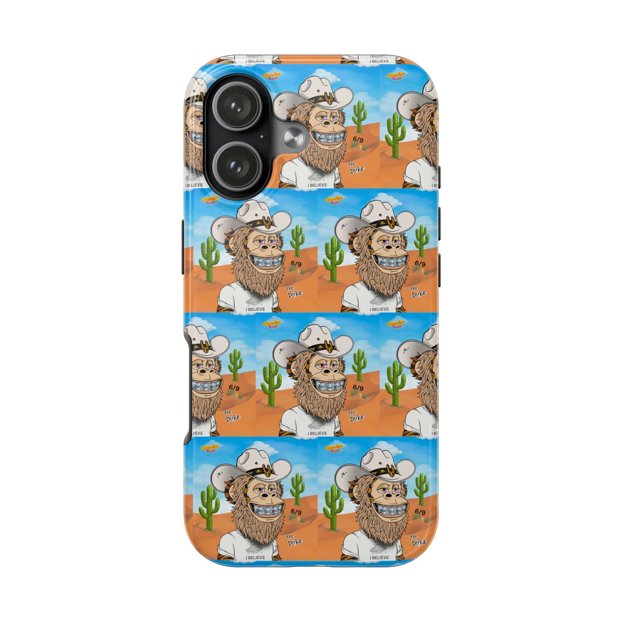 The Duke Cowboy Phone Case - Tough Protective iPhone Cover