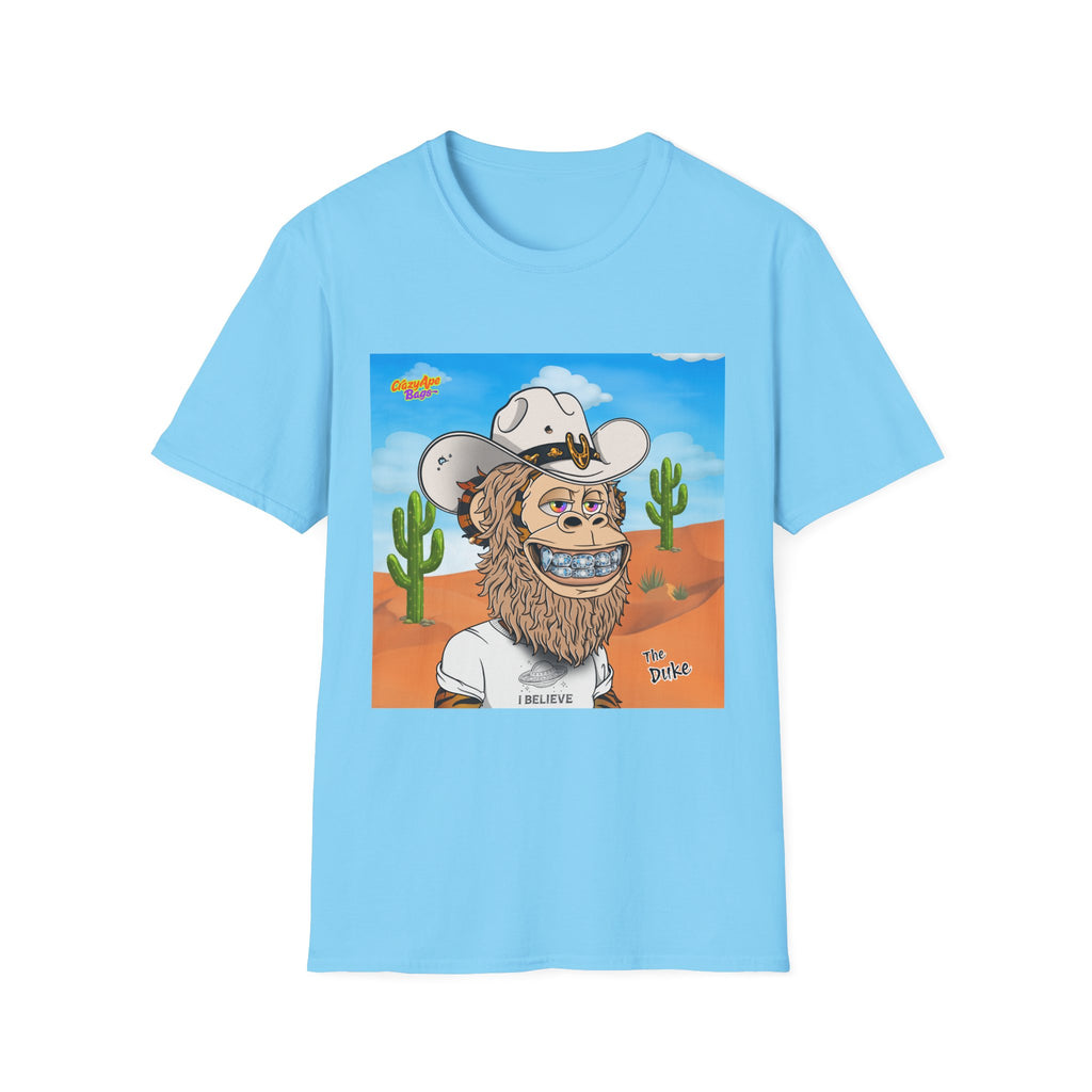 The Duke Desert Cowboy Tee | Graphic T-Shirt, UFO Ape Back Print