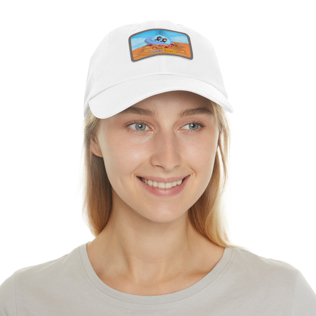 The Duke Retro UFO Leather Patch Cap