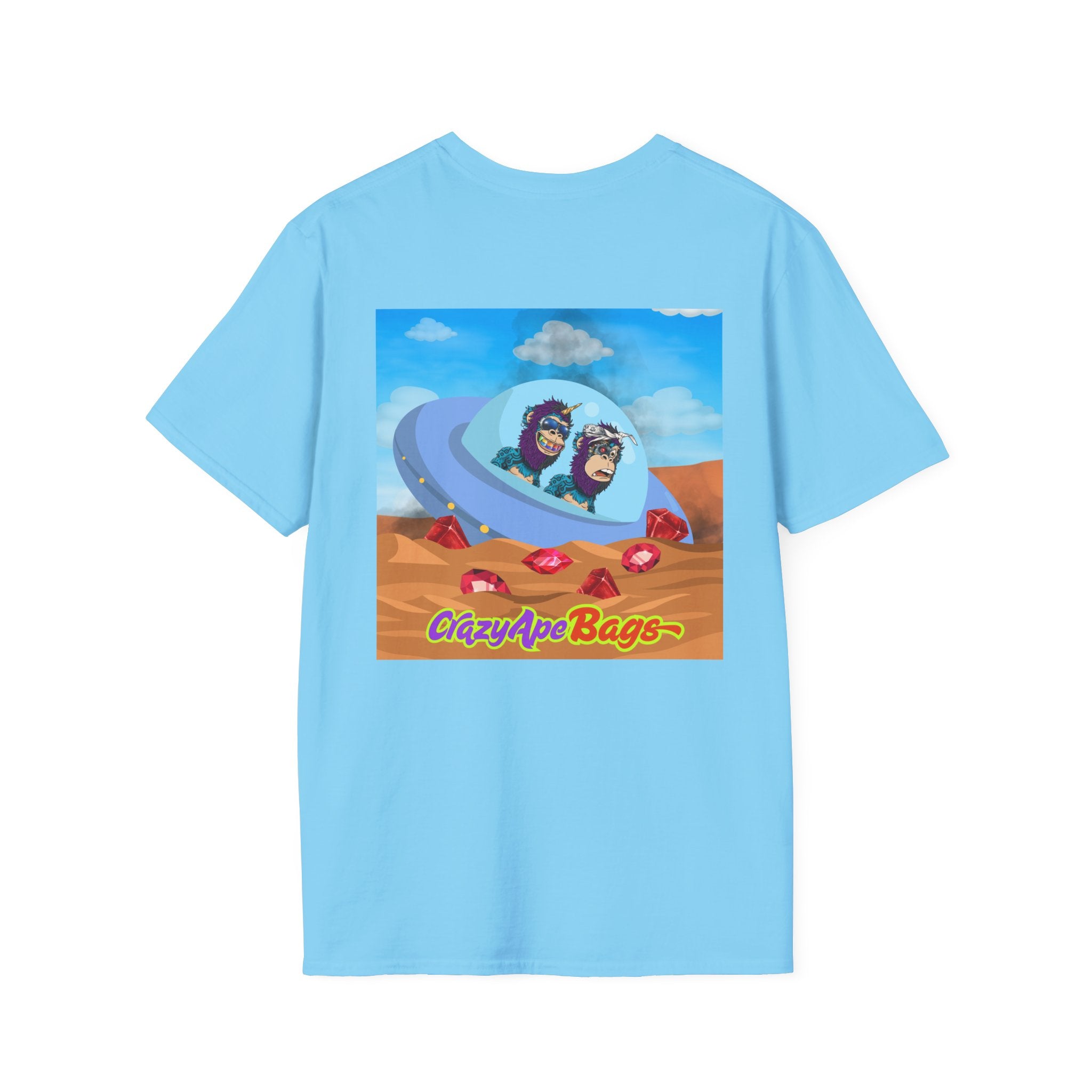 The Duke Desert Cowboy Tee | Graphic T-Shirt, UFO Ape Back Print